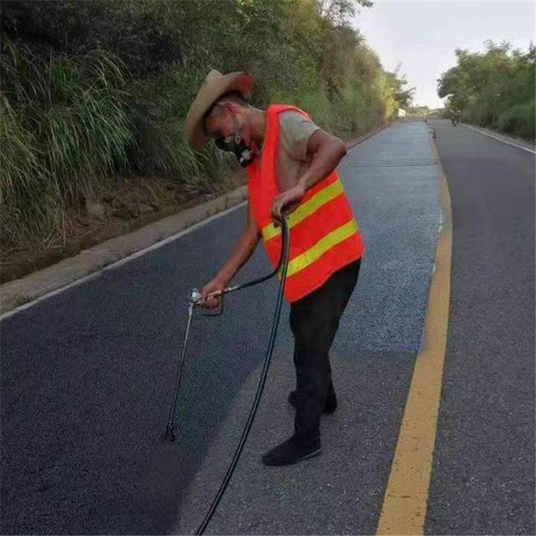 西双版纳 彩色防滑路面的底涂是保障路面附着力