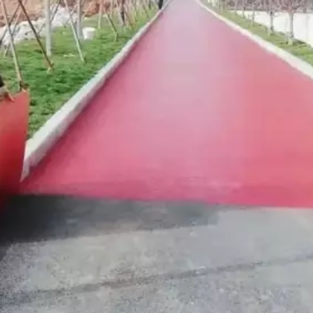 西双版纳​ 彩色路面喷涂翻新是一种低成本